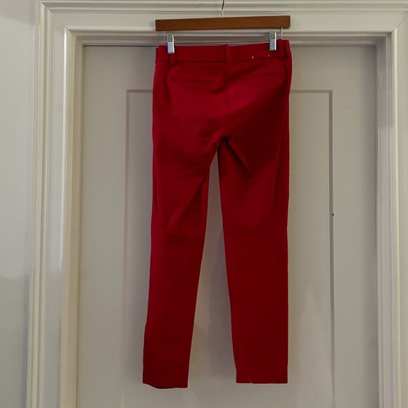 J.Crew Bright Pink Slim Fit Ankle Pants | Size 00 Mint Condition - Picture 2 of 4